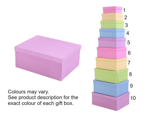 Picture of GIFT BOXES PASTEL